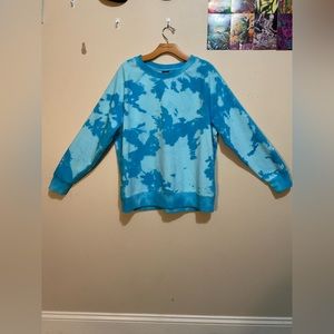 Self made tie die Walmart crew neck!!! I am willing to make other colors!
